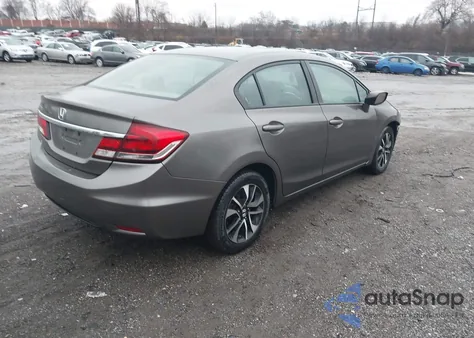 2013 Honda Civic Ex-L from USA, damaged, VIN 19XFB2F91DE202798